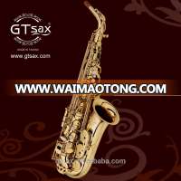 Professional Gold Lacquer Alto Saxophone